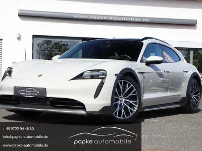 Begagnad Porsche Taycan 4S Cross Turismo 419 kW (571 HK) 2022 Grå Sedan