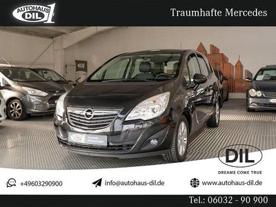 Gebraucht Opel Meriva 101 PS (74 kW) 2013 Schwarz Van / Kleinbus