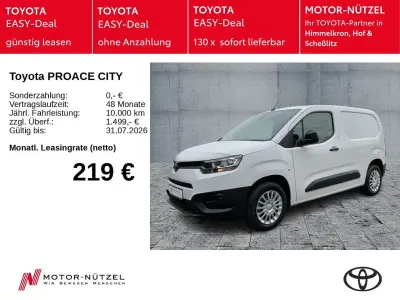 Neu Toyota Proace City City 102 PS (75 kW) 2025 Icy white Van / Kleinbus
