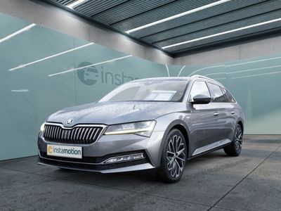 gebraucht Skoda Superb Combi 2.0TDI DSG L&K 4x4 P-DACH LEDER CANTON