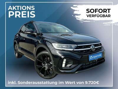 gebraucht VW T-Roc R-LINE + 2.0 TSI OPF 4Motion 190 DSG (Vorlauf) LED.PLUS|BLACK|IQ.DRIVE|NAV|BEATS|EASY|WINTER|UVM.