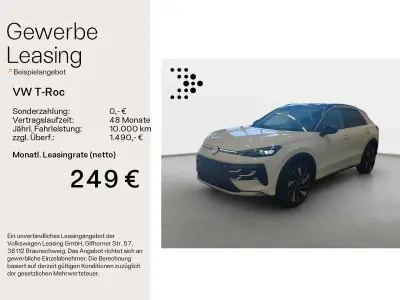 Neu VW T-Roc Cabriolet Style 116 PS (85 kW) 2026 Pure white uni schwarz uni SUV