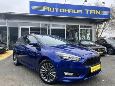 Gebraucht Ford Focus ST-Line 150 PS (110 kW) 2017 Blau Kombi