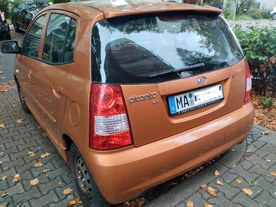 Gebraucht Kia Picanto EX 65 PS (47 kW) 2005 Orange Kleinwagen