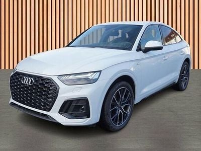 Gebraucht Audi Q5 Sportback S-Line 163 PS (119 kW) 2022 Weiß gletscherweiß (metallic) SUV