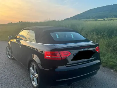Brugt Audi A3 Cabriolet 140 HK (102 kW) 2011 Sort Cabriolet