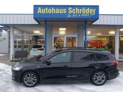 Obsidan schwarz Gebraucht 2024 Ford Focus ST-Line Kombi | 21.990 € (Fairer Preis)