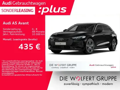 Gebraucht Audi A5 Basis 204 PS (150 kW) 2025 Mythosschwarz metallic Kombi