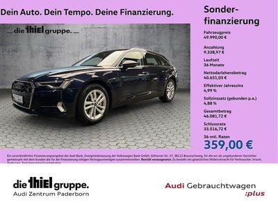 Blau Gebraucht 2025 Audi A6 Advanced Kombi | 47.790 € (Superpreis)