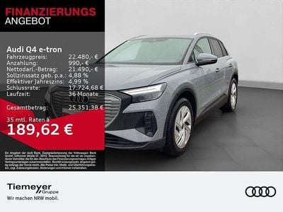 Gebraucht Audi Q4 e-tron 125 kW (170 PS) 2023 Grau SUV