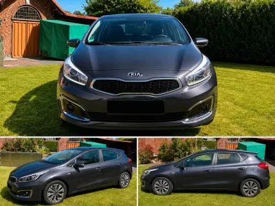 Gebraucht Kia Ceed Edition 7 101 PS (74 kW) 2016 Grau Kleinwagen