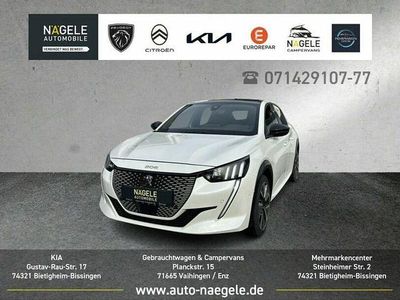 Gebraucht Peugeot e-208 GT 100 kW (136 PS) 2021 Weiß Kleinwagen