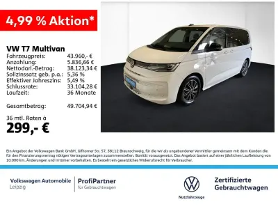 Gebraucht VW Multivan Life 150 PS (110 kW) 2024 Weiß Van / Kleinbus
