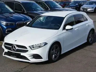 Brugt Mercedes A200 AMG line 150 HK (110 kW) 2022 Hvid Sedan