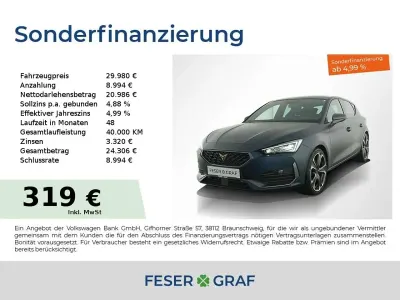 Gebraucht Cupra Leon 245 PS (180 kW) 2023 Petrol blau matt Limousine