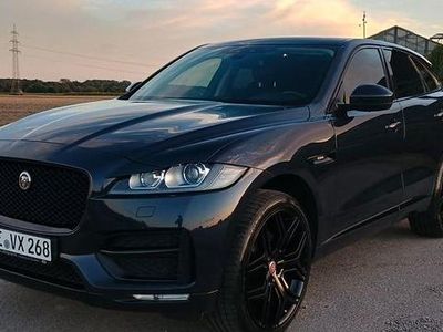 Usata Jaguar F-Pace R-Sport 300 CV (220 kW) 2016 Blu SUV
