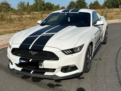 Brugt Ford Mustang GT 441 HK (324 kW) 2015 Hvid Coupe