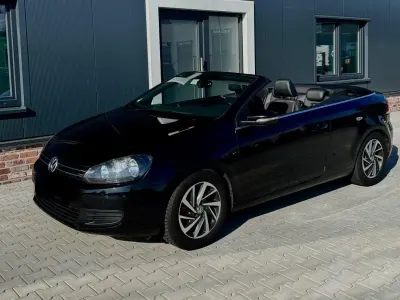 Gebraucht VW Golf Cabriolet 105 PS (77 kW) 2012 Schwarz Cabrio