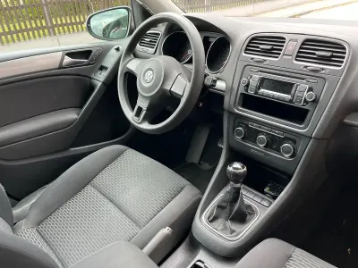 Gebraucht VW Golf VI 2012 Blau Kleinwagen