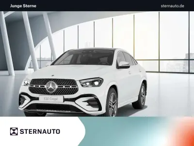 Gebraucht Mercedes GLE450 AMG AMG line 367 PS (269 kW) 2024 Unilack polarweiß Coupé
