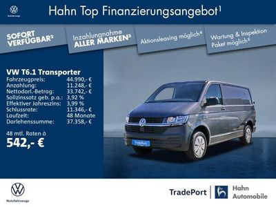 gebraucht VW Transporter T6.1 TransporterKasten 2,0TDI 110KW DSG KLIMA HECKFLÜGEL