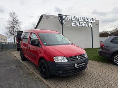 Gebraucht VW Caddy Team 80 PS (58 kW) 2010 Rot Van / Kleinbus