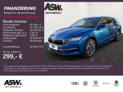 Raceblau metallic Neu 2025 Skoda Octavia Kombi | 40.599 € (Teuer)