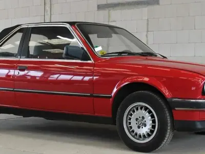 Gebraucht BMW 316 90 PS (66 kW) 1986 Rot Cabrio