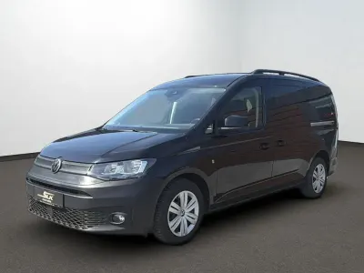 Gebraucht VW Caddy 122 PS (89 kW) 2022 Schwarz Van / Kleinbus