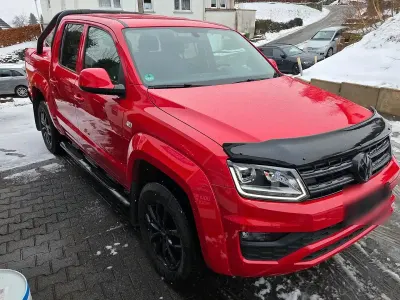 Brugt VW Amarok 204 HK (150 kW) 2018 Rød Pickup / Ladvogn
