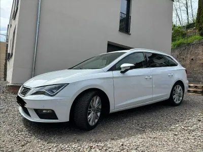 Brugt Seat Leon ST XCELLENCE 150 HK (110 kW) 2020 Hvid Stationcar