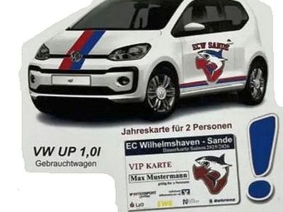 Weiß Gebraucht 2016 VW up! take up! Kleinwagen | 7.500 € (Fairer Preis)