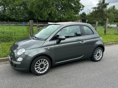 Używany Fiat 500C Lounge 95 KM (69 kW) 2013 Szary Kabriolet