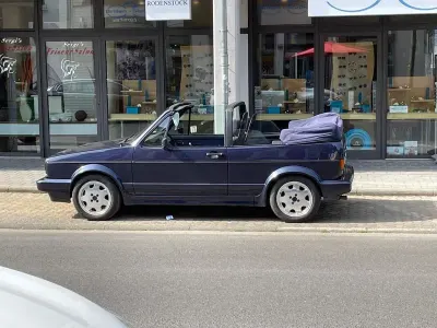 Brugt VW Golf Cabriolet Classicline 98 HK (72 kW) 1991 Lilla Cabriolet