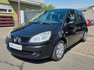 Gebraucht Renault Scénic II Avantage 111 PS (81 kW) 2008 Schwarz Van / Kleinbus