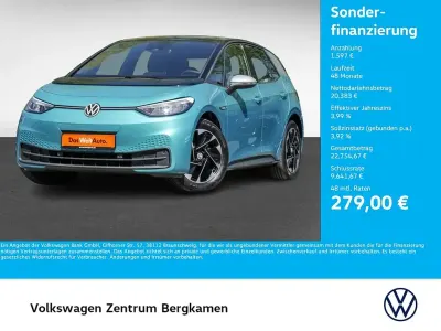 Gebraucht VW ID.3 Pro Performance 150 kW (204 PS) 2022 Blau Kleinwagen