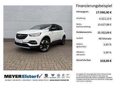 Second-hand Opel Grandland X Elegance 131 CP (96 kW) 2021 Alb SUV