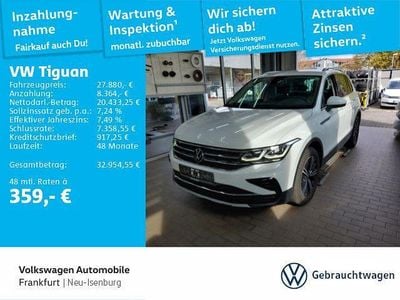Gebraucht VW Tiguan Elegance 150 PS (110 kW) 2023 Pure white SUV