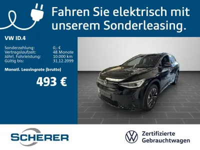 Brugt VW ID.4 GTX 250 kW (340 HK) 2024 Sort SUV