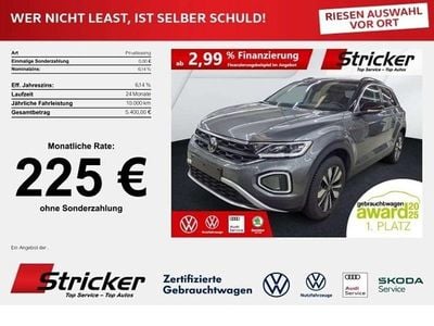 Gebraucht VW T-Roc Goal 150 PS (110 kW) 2025 Grau SUV