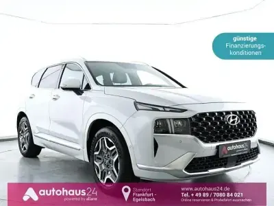 Gebraucht Hyundai Santa Fe 179 PS (131 kW) 2023 Glacier white / mic SUV