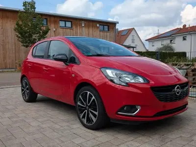 Gebraucht Opel Corsa Color Edition 101 PS (74 kW) 2016 Rot Kleinwagen