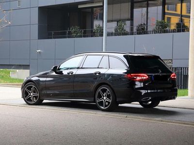 Schwarz Gebraucht 2016 Mercedes C43 AMG AMG line Kombi | 17.600 €