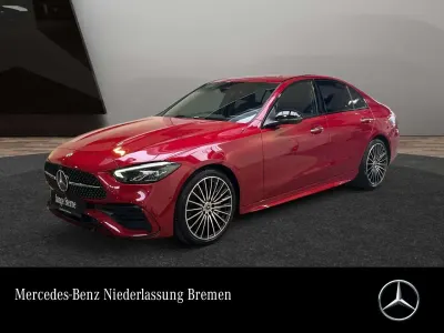 Gebraucht Mercedes C200 AMG 163 PS (119 kW) 2025 Rot Limousine