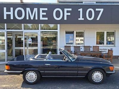 Gebraucht Mercedes SL500 231 PS (169 kW) 1982 Dunkelblau uni (904) Cabrio