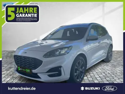 Gebraucht Ford Kuga ST-Line X 150 PS (110 kW) 2022 Arktisweiß (metallic) SUV