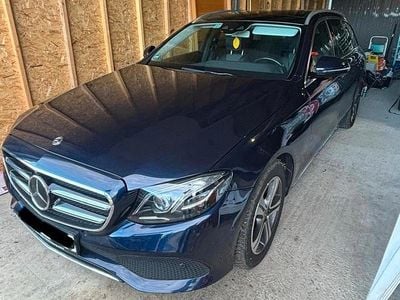 Brugt Mercedes E220 194 HK (142 kW) 2019 Blå Stationcar