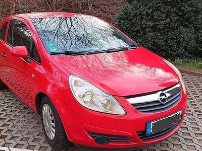 Gebraucht Opel Corsa Edition 80 PS (58 kW) 2009 Rot Limousine