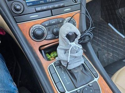 Usata Mercedes SL350 272 CV (200 kW) 2007 Grigio Cabrio