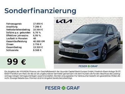 Gebraucht Kia Ceed Platinum 136 PS (100 kW) 2019 Silber Kleinwagen
